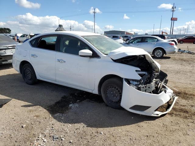 3N1AB7AP6JY328973 - 2018 NISSAN SENTRA S WHITE photo 4