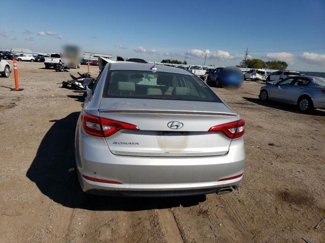 5NPE24AF9GH357846 - 2016 HYUNDAI SONATA SE SILVER photo 6