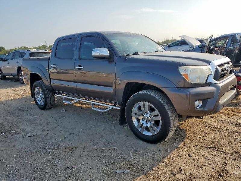 5TFJU4GN7DX033866 - 2013 TOYOTA TACOMA DOUBLE CAB PRERUNNER GRAY photo 4