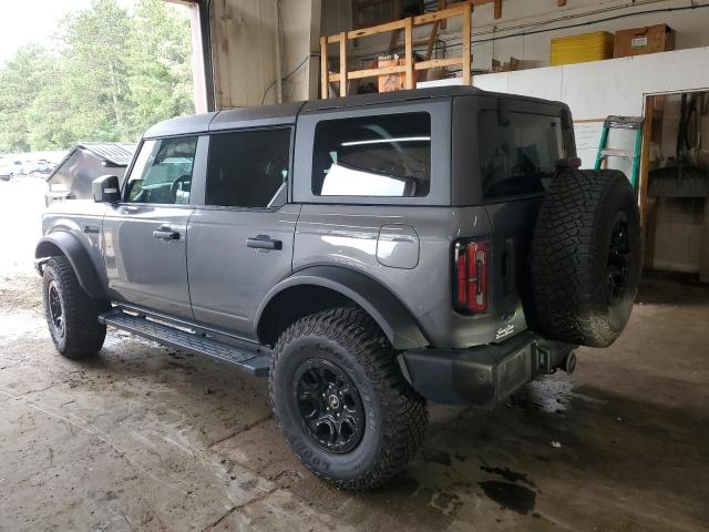 1FMEE5DP8NLB25714 - 2022 FORD BRONCO BASE GRAY photo 2