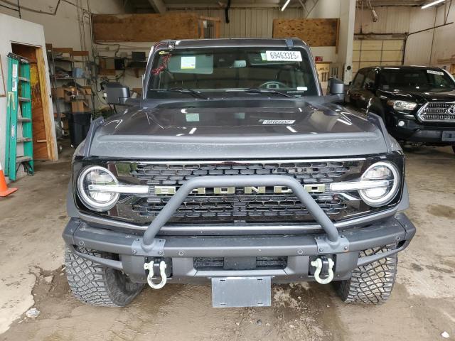 1FMEE5DP8NLB25714 - 2022 FORD BRONCO BASE GRAY photo 5