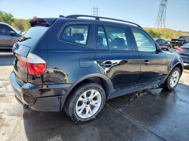 WBXPC9C44AWJ34889 - 2010 BMW X3 XDRIVE30I BLACK photo 3