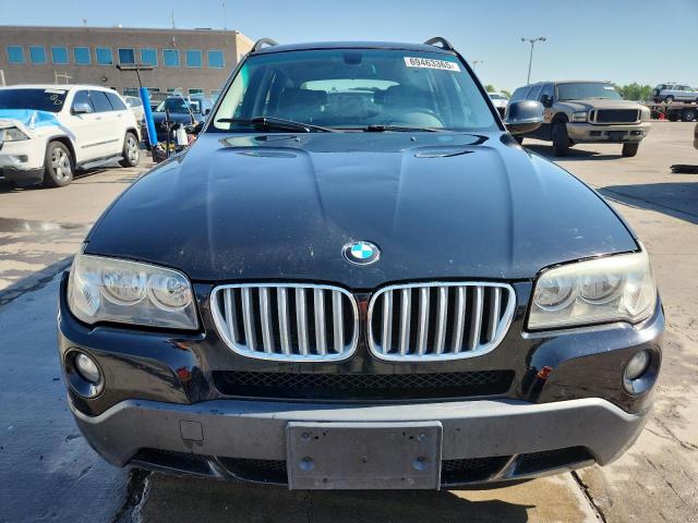 WBXPC9C44AWJ34889 - 2010 BMW X3 XDRIVE30I BLACK photo 5