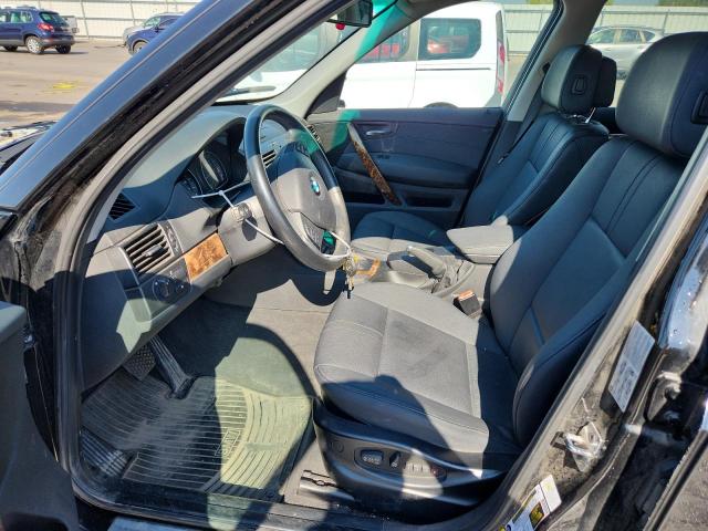 WBXPC9C44AWJ34889 - 2010 BMW X3 XDRIVE30I BLACK photo 7