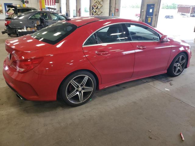 WDDSJ4GB4FN286392 - 2015 MERCEDES-BENZ CLA 250 4MATIC RED photo 3