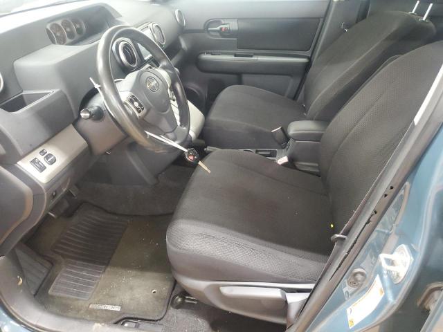 JTLKE50E081000822 - 2008 TOYOTA SCION XB BLUE photo 7