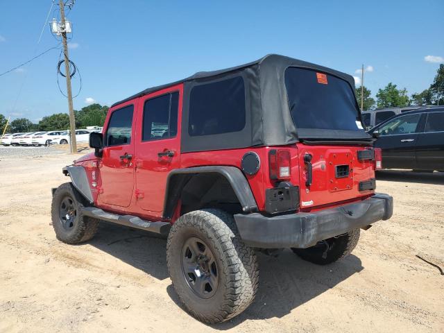 1J4BA5H13BL570019 - 2011 JEEP WRANGLER U SAHARA წითელი ფოტო 2