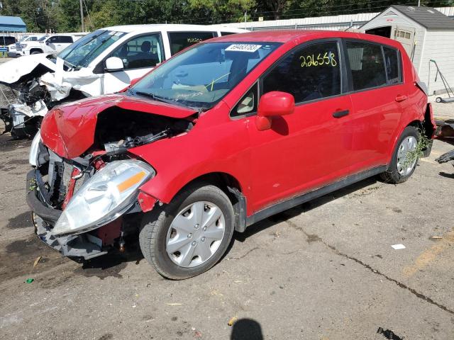 3N1BC1CP1AL450147 - 2010 NISSAN VERSA S RED photo 1