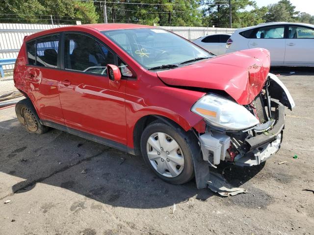 3N1BC1CP1AL450147 - 2010 NISSAN VERSA S RED photo 4