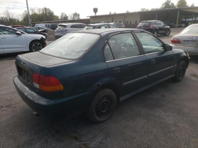 1HGEJ6625TL027195 - 1996 HONDA CIVIC DX GREEN photo 3