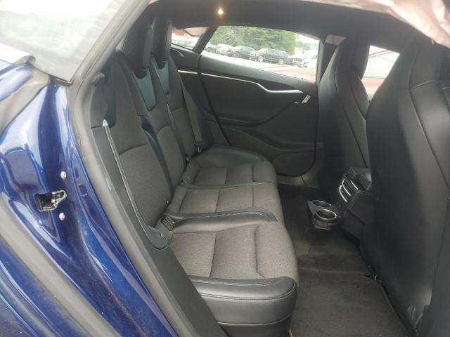 5YJSA1E18HF231092 - 2017 TESLA MODEL S 蓝色 照片 10