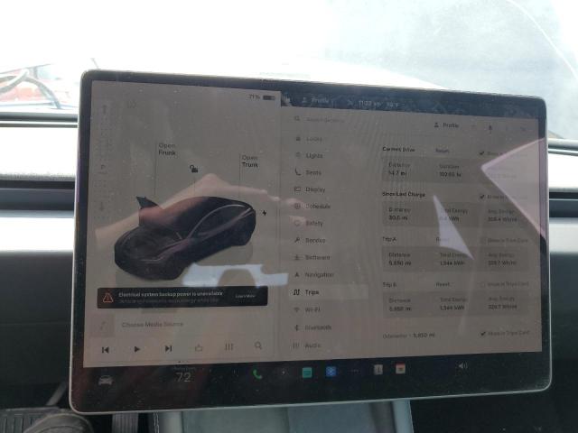 5YJ3E1EA0SF983739 - 2025 TESLA MODEL 3 GRAY photo 9