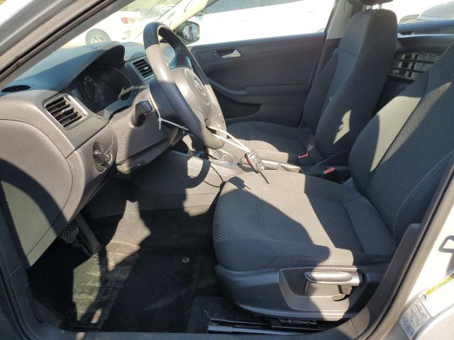 3VW2K7AJ2CM400367 - 2012 VOLKSWAGEN JETTA BASE SILVER photo 7