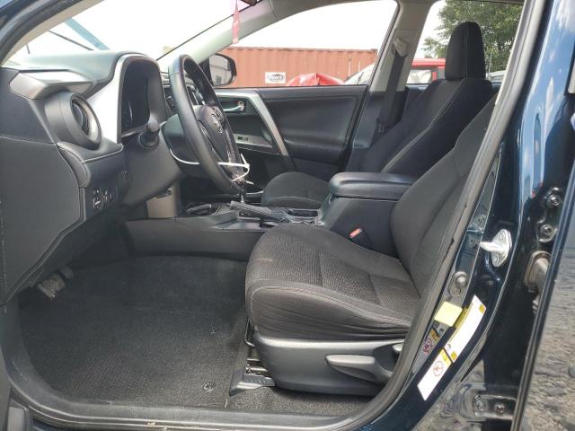 JTMWFREV0HD096086 - 2017 TOYOTA RAV4 XLE TEAL photo 7