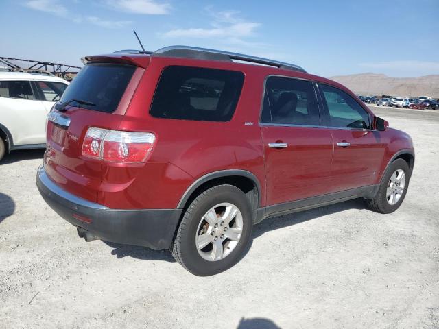 1GKER33D99J189450 - 2009 GMC ACADIA SLT-2 RED photo 3