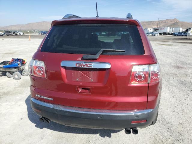 1GKER33D99J189450 - 2009 GMC ACADIA SLT-2 RED photo 6