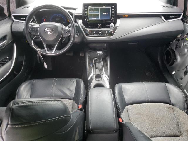 JTNK4RBE6K3054734 - 2019 TOYOTA COROLLA SE 银色 照片 8