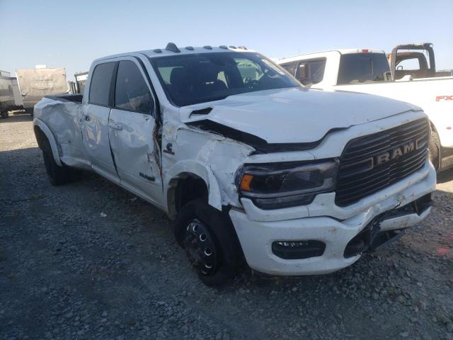 3C63RRJL3MG687449 - 2021 RAM 3500 LARAMIE WHITE photo 1