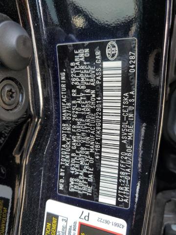 4T1BF1FK8GU229014 - 2016 TOYOTA CAMRY LE BLACK photo 13