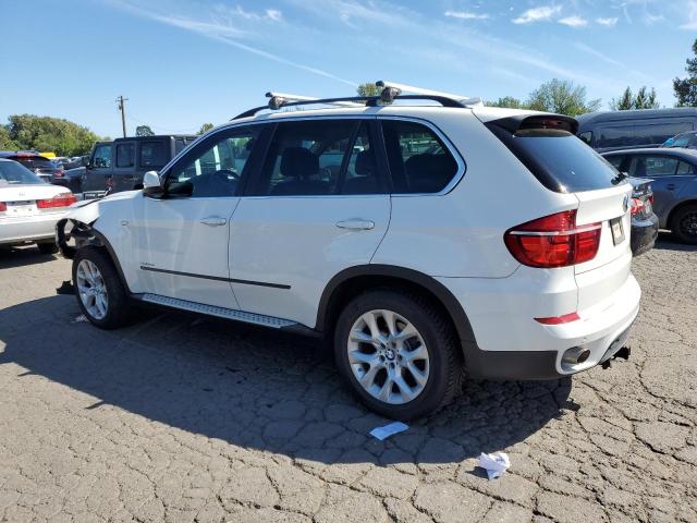 5UXZW0C54D0B92530 - 2013 BMW X5 XDRIVE35D WHITE photo 2