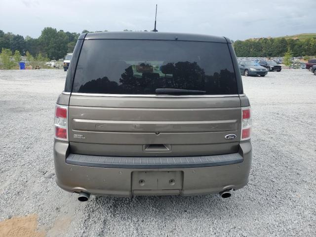 2FMGK5C8XEBD25392 - 2014 FORD FLEX SEL TAN photo 6