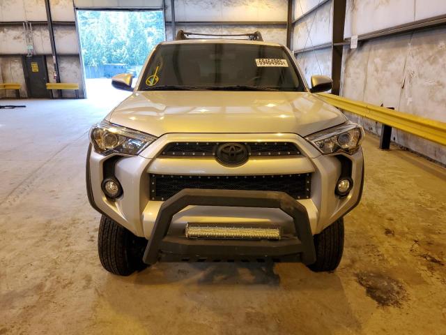 JTEBU5JR2K5673400 - 2019 TOYOTA 4RUNNER SR5/SR5 PREMIUM SILVER photo 5