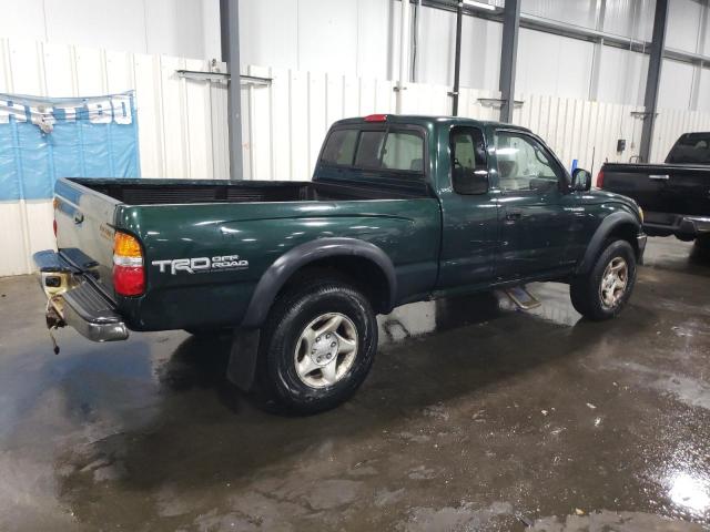 5TESM92N41Z793301 - 2001 TOYOTA TACOMA XTRACAB PRERUNNER მწვანე ფოტო 3