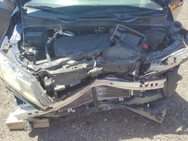 5FNRL6H76JB099817 - 2018 HONDA ODYSSEY EXL BLUE photo 12