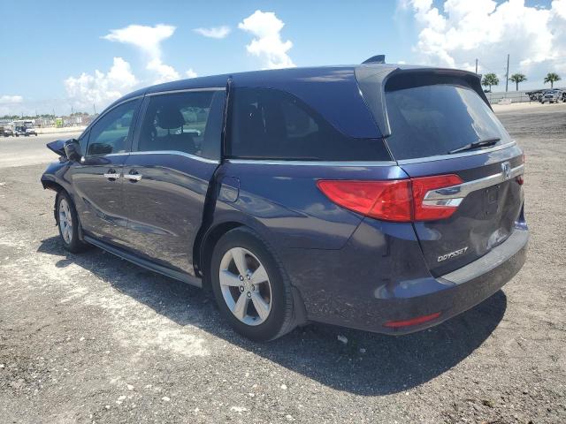 5FNRL6H76JB099817 - 2018 HONDA ODYSSEY EXL BLUE photo 2