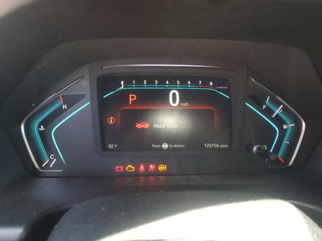 5FNRL6H76JB099817 - 2018 HONDA ODYSSEY EXL BLUE photo 9