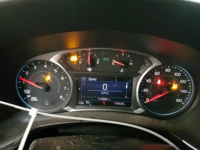 2GNAXLEX4K6105732 - 2019 CHEVROLET EQUINOX LT BLUE photo 9