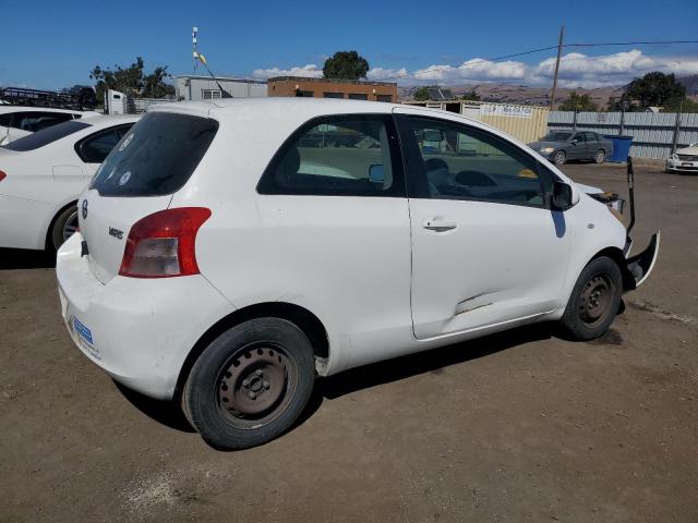 JTDJT923075094031 - 2007 TOYOTA YARIS WHITE photo 3