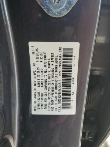 1HGCR2F59FA206777 - 2015 HONDA ACCORD SPORT 灰色 照片 13