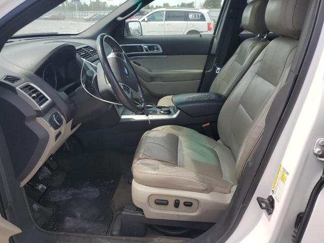 1FM5K8D85DGB93298 - 2013 FORD EXPLORER XLT 白色 照片 7