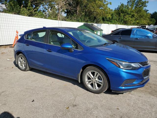 3G1BE6SM8JS598838 - 2018 CHEVROLET CRUZE LT 蓝色 照片 4