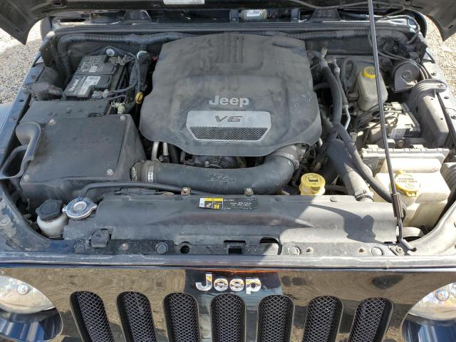 1C4BJWDG9HL574588 - 2017 JEEP WRANGLER U SPORT BLACK photo 11