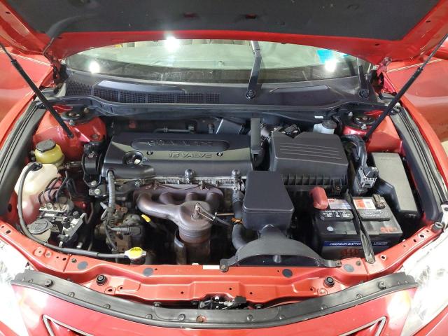 4T1BE46K69U349272 - 2009 TOYOTA CAMRY BASE RED photo 11