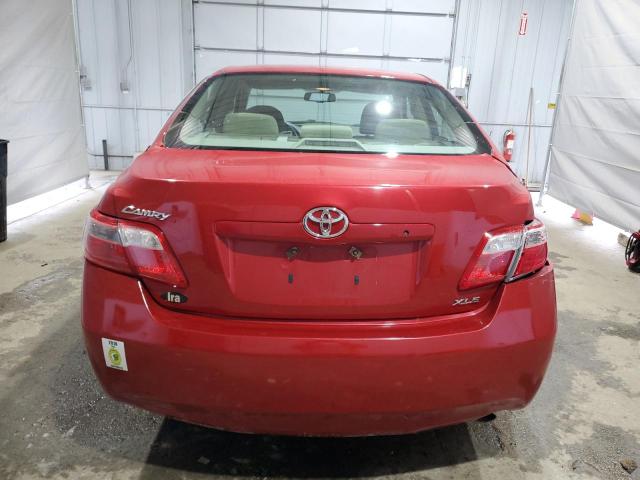 4T1BE46K69U349272 - 2009 TOYOTA CAMRY BASE RED photo 6