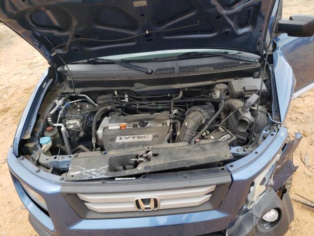 5J6YH18708L001771 - 2008 HONDA ELEMENT EX BLUE photo 11