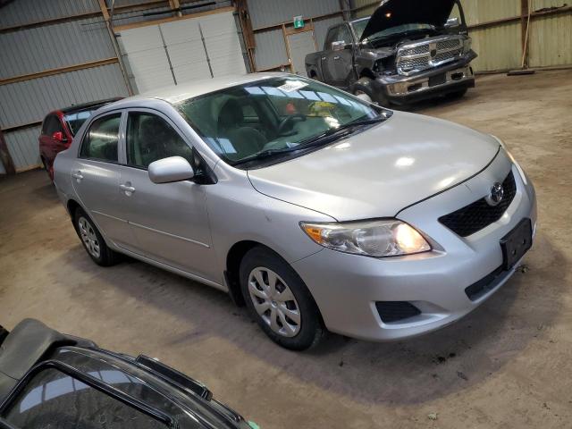 2T1BU40E49C173491 - 2009 TOYOTA COROLLA BASE SILVER photo 4