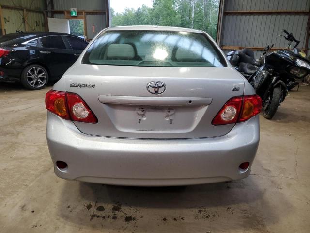2T1BU40E49C173491 - 2009 TOYOTA COROLLA BASE SILVER photo 6