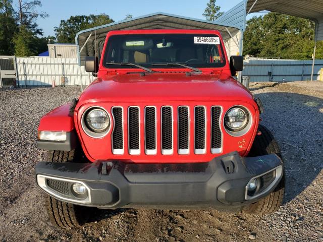 1C4HJXEGXMW532342 - 2021 JEEP WRANGLER U SAHARA RED photo 5