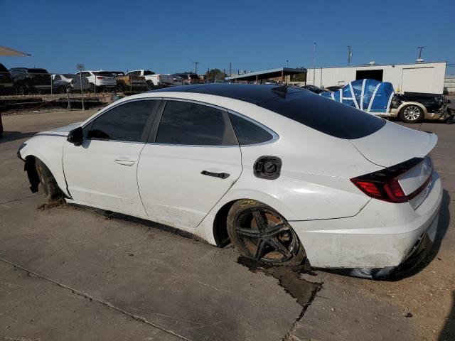 5NPEF4JA3MH079787 - 2021 HYUNDAI SONATA SEL WHITE photo 2