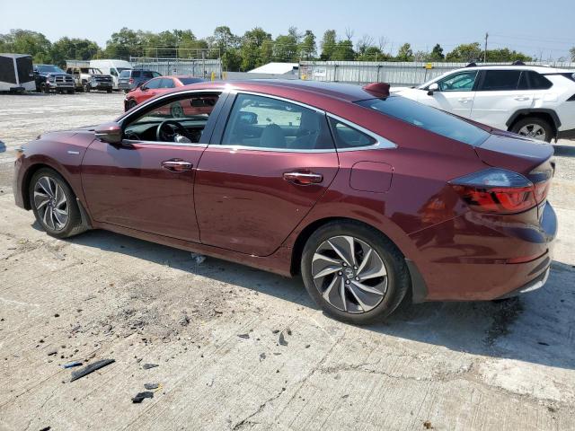 19XZE4F97KE014493 - 2019 HONDA INSIGHT TOURING MAROON photo 2