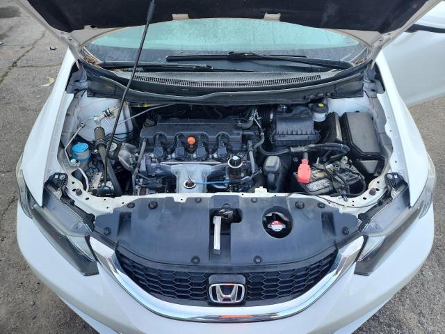 19XFB2F9XFE263425 - 2015 HONDA CIVIC EXL 白色 照片 11