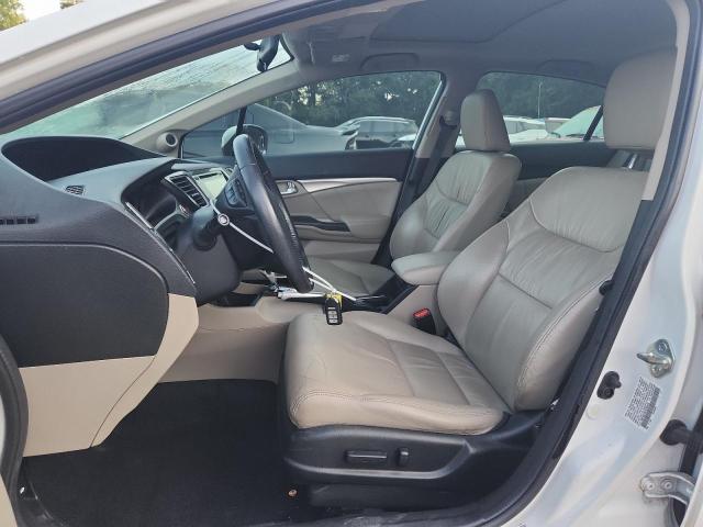 19XFB2F9XFE263425 - 2015 HONDA CIVIC EXL 白色 照片 7