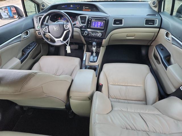 19XFB2F9XFE263425 - 2015 HONDA CIVIC EXL 白色 照片 8