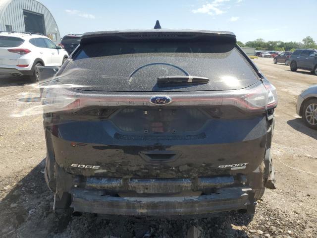 2FMTK3AP5FBC32827 - 2015 FORD EDGE SPORT BLACK photo 6
