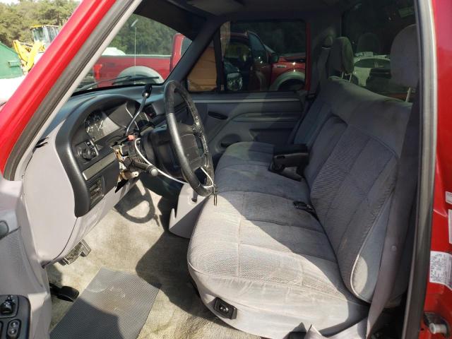 1FTEF15N4SNA35967 - 1995 FORD F150 RED photo 7