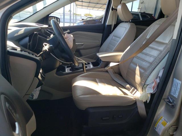 1FMCU9J99JUC09956 - 2018 FORD ESCAPE TITANIUM Złoty zdjęcie 7